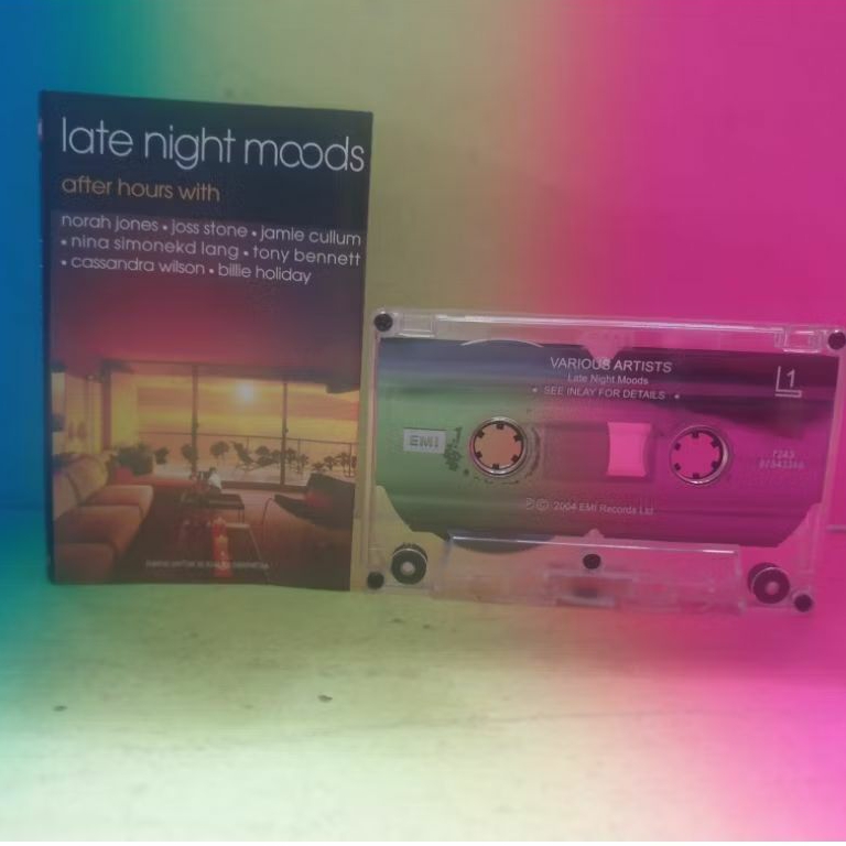 kaset LATE NIGHT MOODS various artists NORAH JONES joss stone NINA SIMONE billie holiday