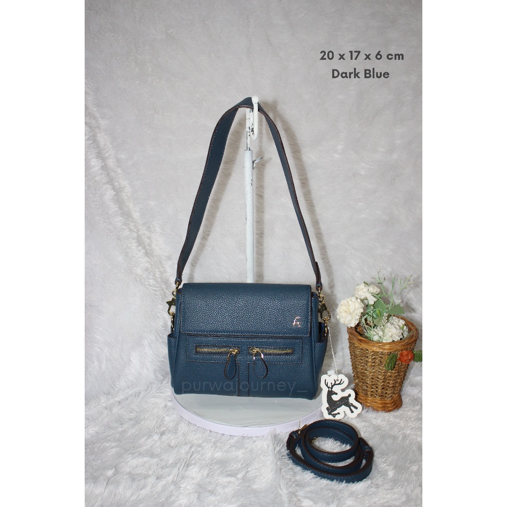 Sling Shoulder Bag Wanita Madelyn Tokyo Kulit | Free Dustbag | Eksklusif