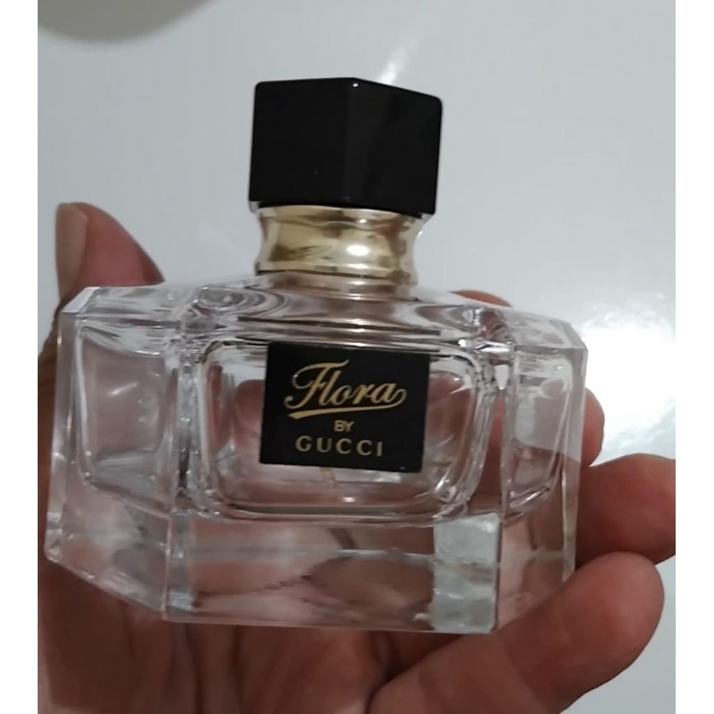 Botol Kosong Parfum Original Flora by Gucci (No Pita), Tanpa Box