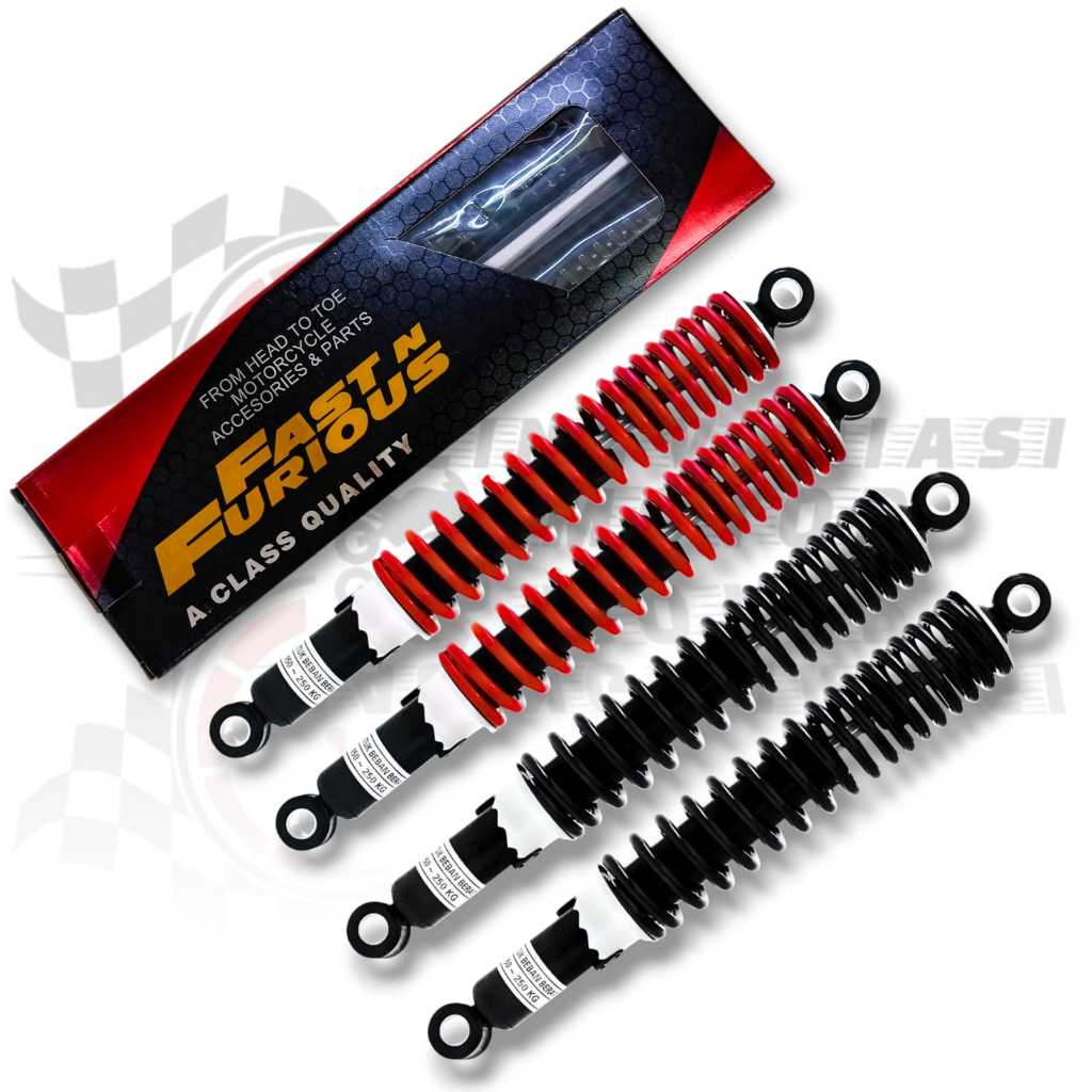 Shock beban berat shock belakang Peredam kejut motor bebek beban berat ukuran 280 320 340 360mm