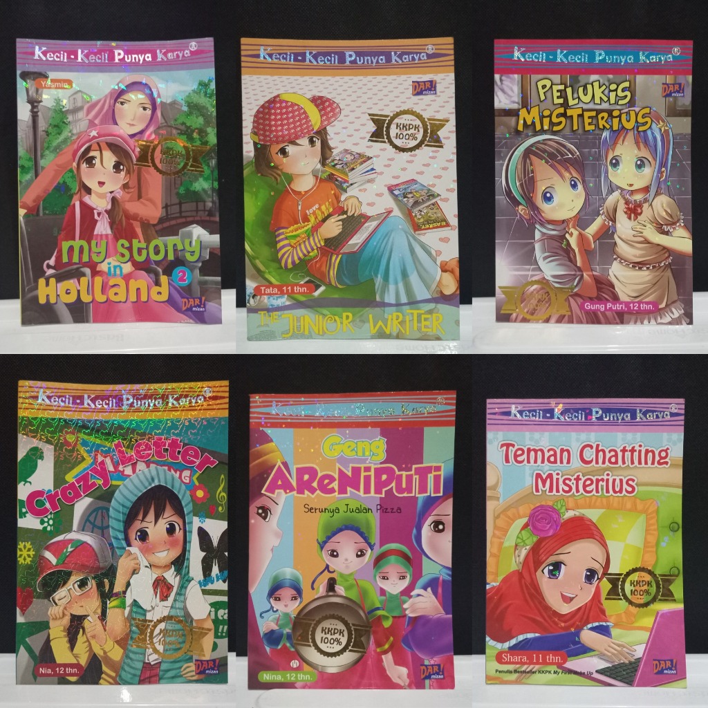 Buku KKPK Edisi 100% – Paket 6 Buku Anak Kecil-Kecil Punya Karya | Cerita Anak Seru & Edukatif