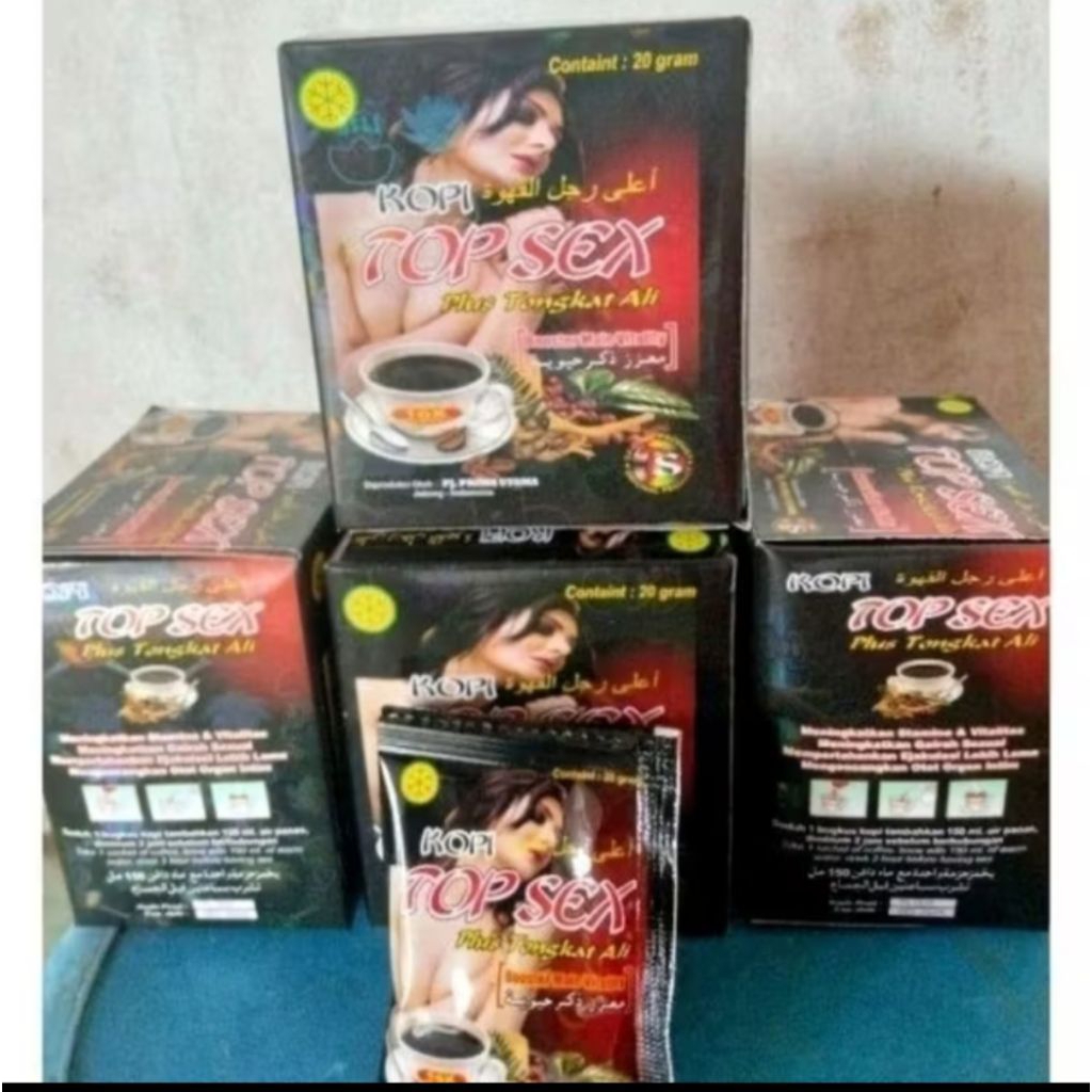 KOPI TOP SEX ORI 100% , ( 1 BOX )