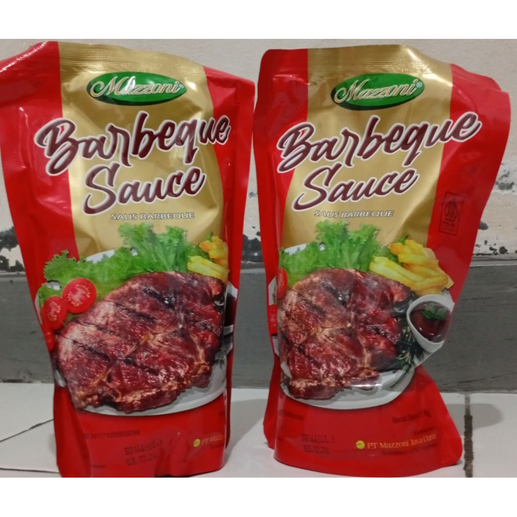 Mazzoni Saus Barbeque 1kg