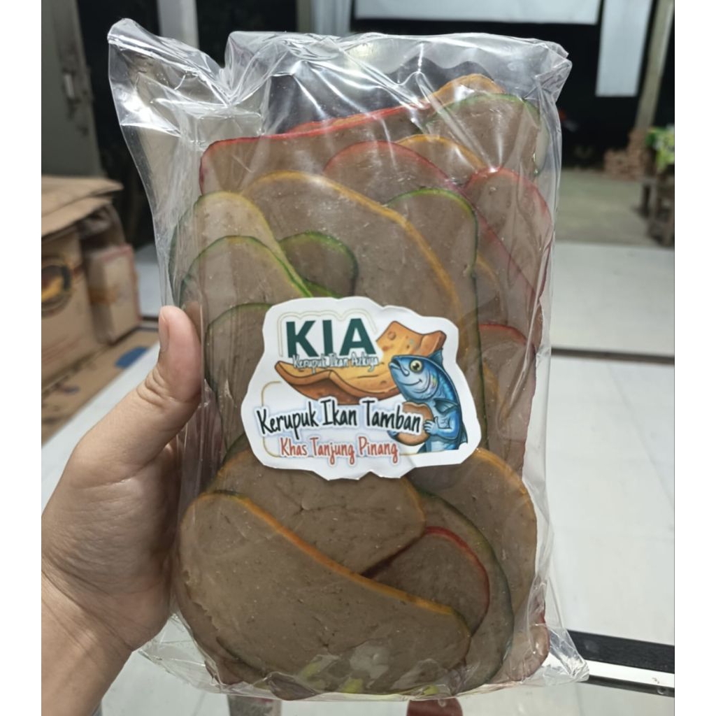 kerupuk ikan tamban (size besar) khas tanjung pinang