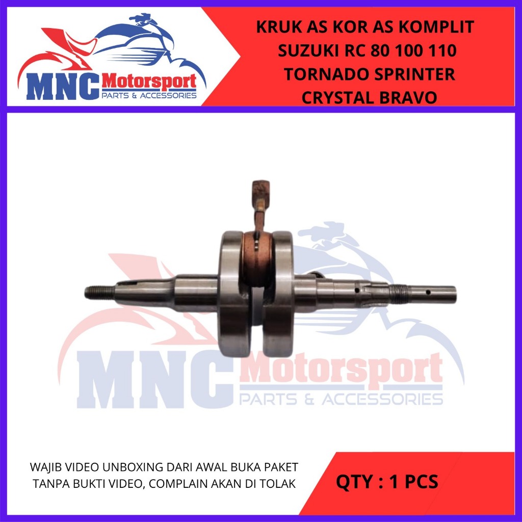 KRUK AS KOMPLIT SUZUKI RC 80 100 110 TORNADO CRYSTAL SPRINTER BRAVO
