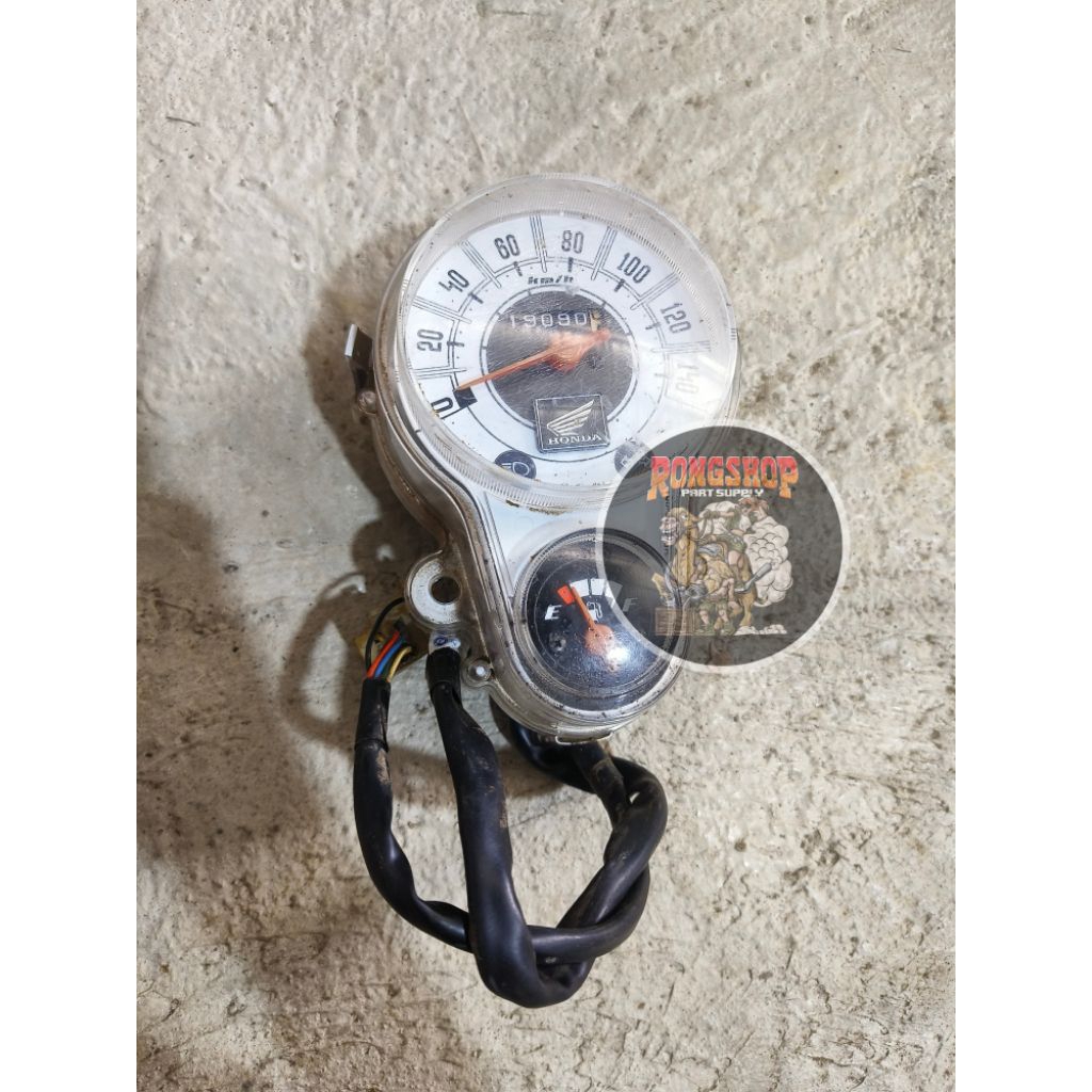 speedometer kilometer scoopy karbu