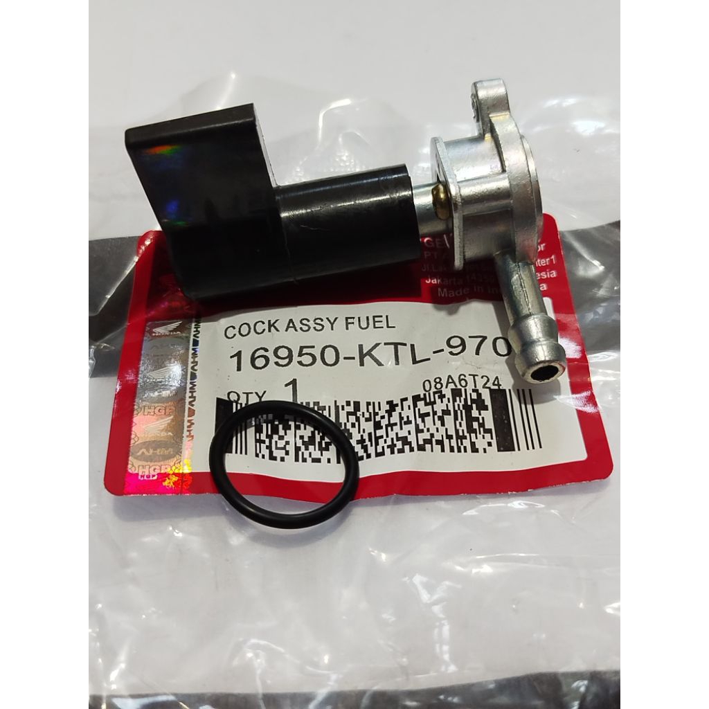 KTL KERAN BENSIN FIT NEW KRAN TANGKI MEMBRAN OTOMATIS MOTOR SUPRA FIT NEW REVO 100 REVO BLADE 110 AB