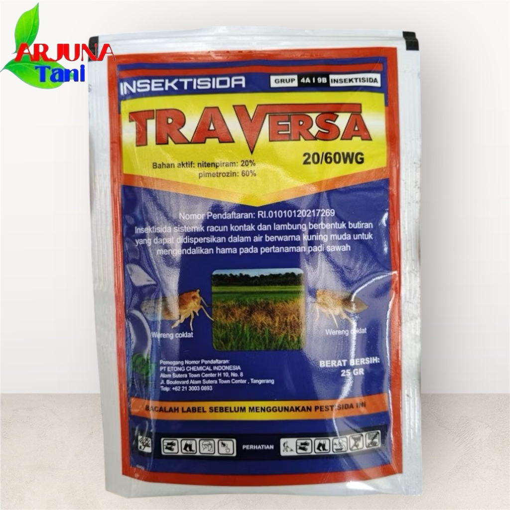 Insektisida TRAVERSA 20/60 WG 25 Gram