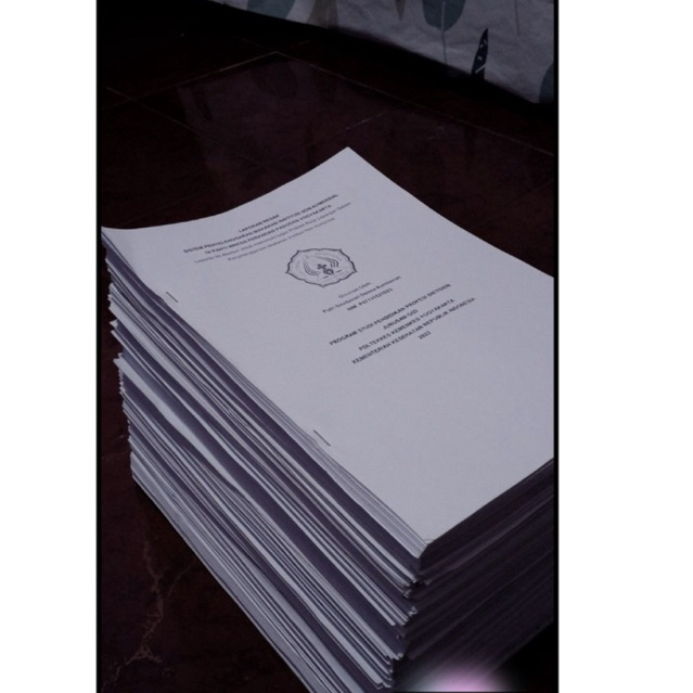 puanpopulis - Jasa Cetak / Print & Jilid Laporan / Skripsi / Proposal / Makalah