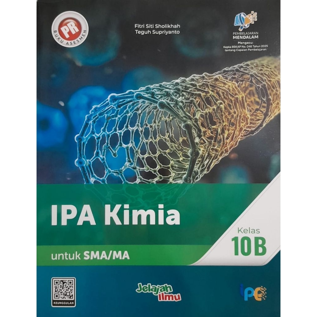 Buku PR/LKS kimia kelas 10 semester 2, 10b (KURIKULUM MERDEKA). Intan Pariwara