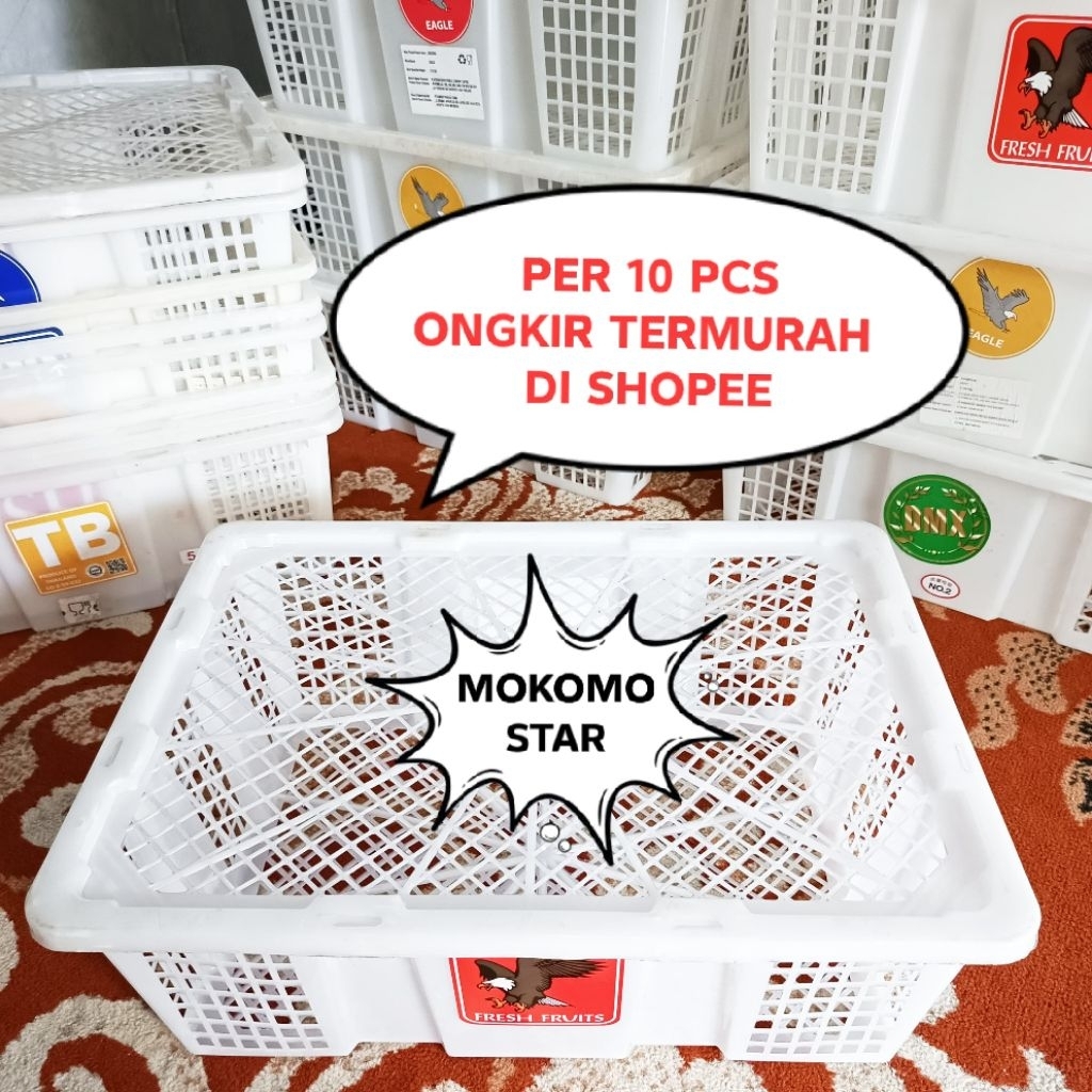 KERANJANG BEKAS BUAH KELENGKENG + TUTUP ( PER 10 PCS)