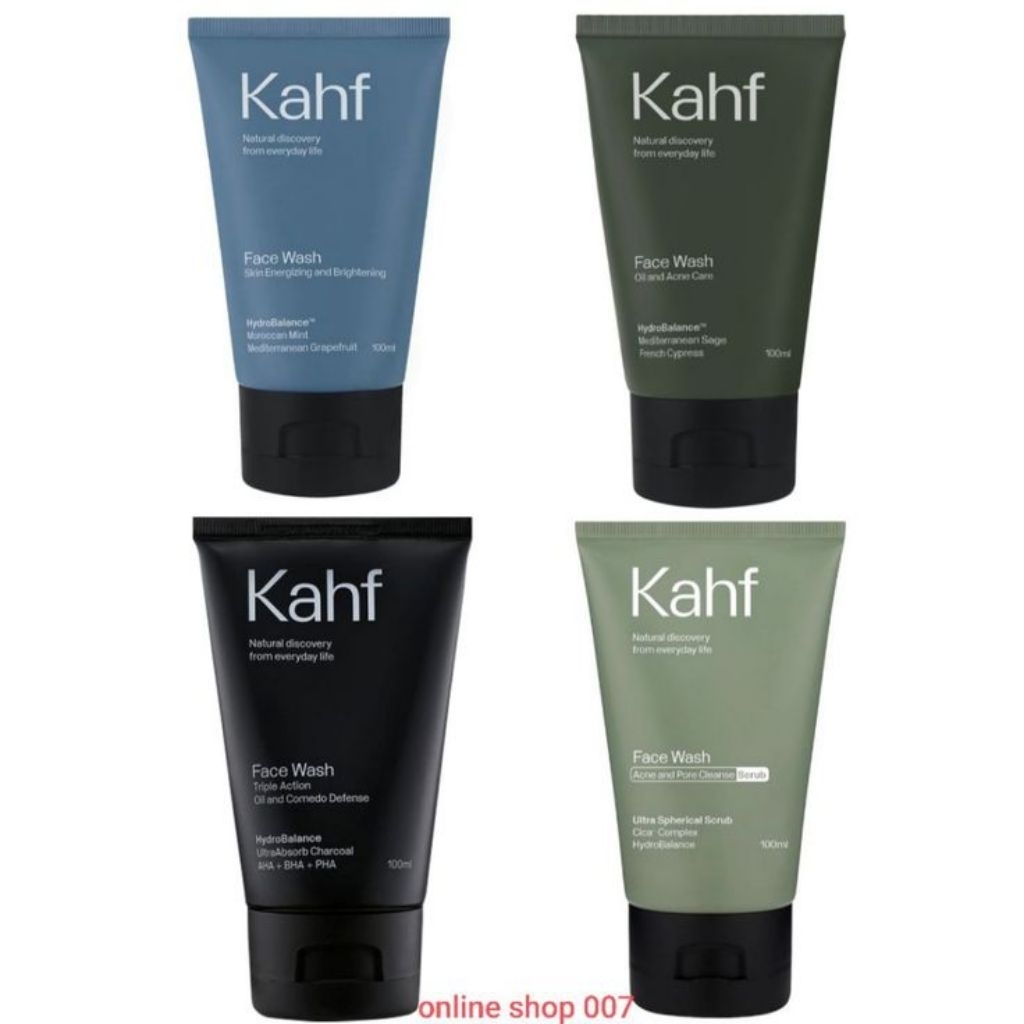 KAHF MAN Facial wash & Face scrub 100 ml