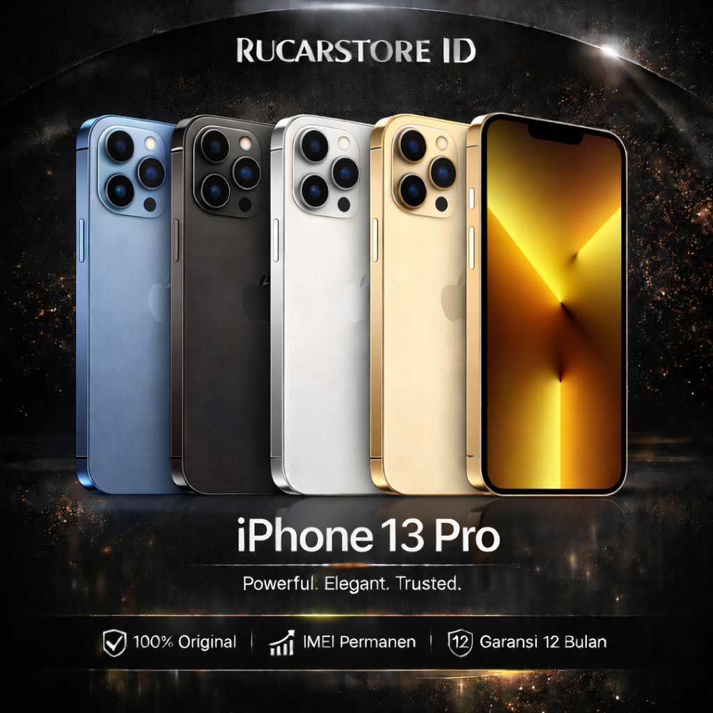 iPhone 13 Pro Ex Ibox Original Resmi | IMEI  Permanen | Fullset | Garansi 12 Bulan