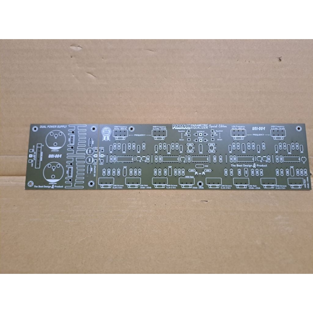 PCB Super Tone Stereo Parametric Equalizer Special Edition * Promo *