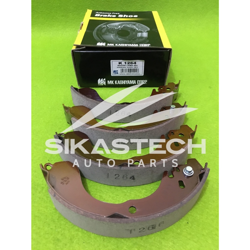 MK KASHIYAMA 44060-EN026 SET REAR BRAKE SHOE KIT / KAMPAS REM TROMOL SEPATU RODA BELAKANG SEEPASANG 