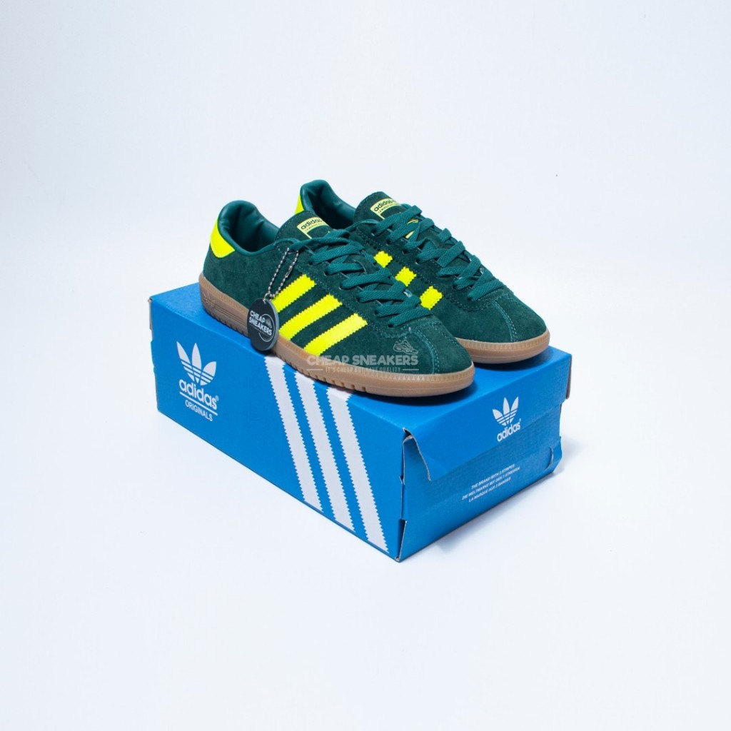 Sepatu Adidas Bermuda Collegiate Gren Yellow B41472 Bermuda JH5459 Trainer Solar Orange