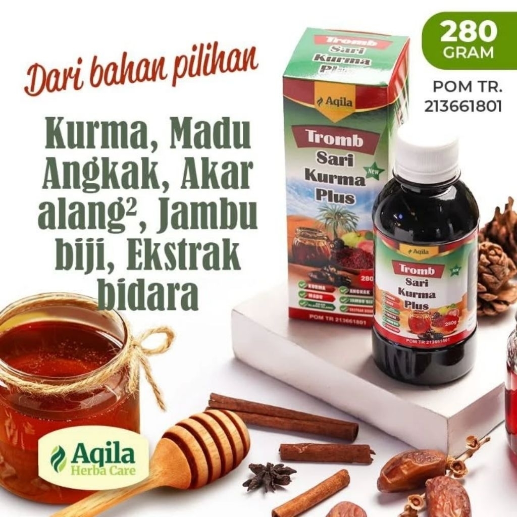 TROM SARIKURMA MADU PLUS ANGKAK/TURUNKAN DEMAM/CEPAT NAIKAN TROMBOSIT/SUPLEMEN MULTIVITAMIN