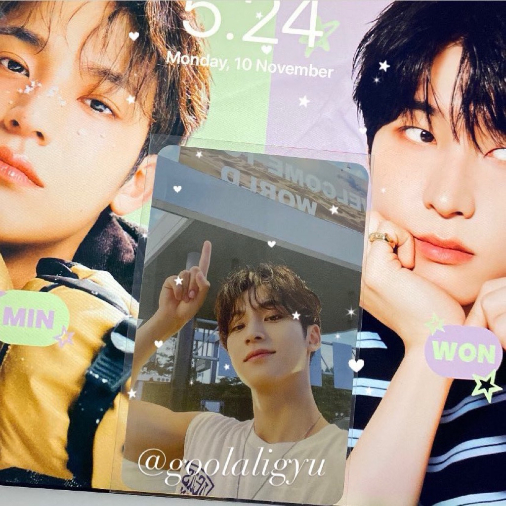 READY INA On Hand PC Mingyu Deus Sector 17 mingyu cimumu mingyu nunjuk Sector 17 Shopee