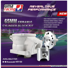 Blok Seher Head Ninja 150 UMA Racing Ceramic 65mm Original