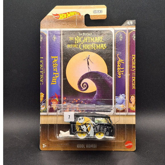 2022 Hot Wheels - Volkswagen - Kool Kombi - Nightmare Before Christmas #7 – KONDISI JELEK - Baca Des