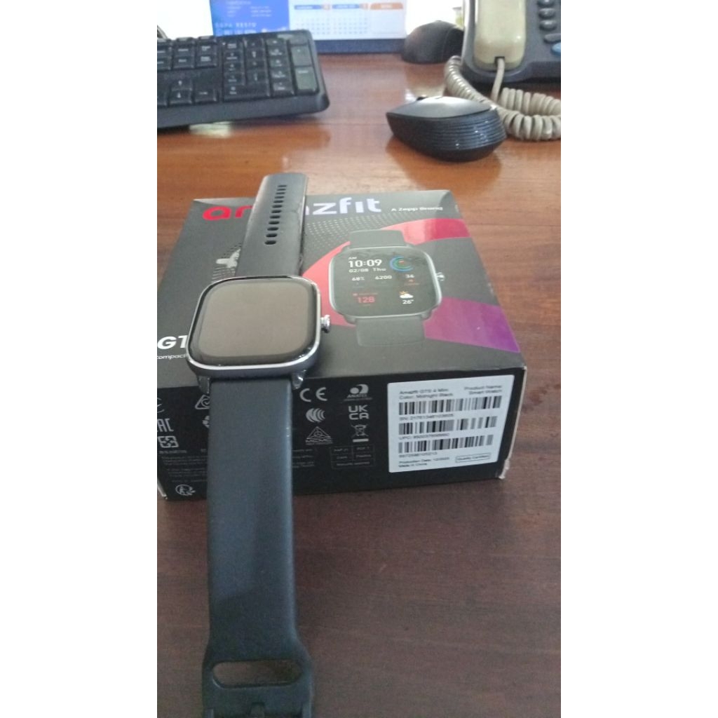 Smartwatch amazfit GTS 4 mini