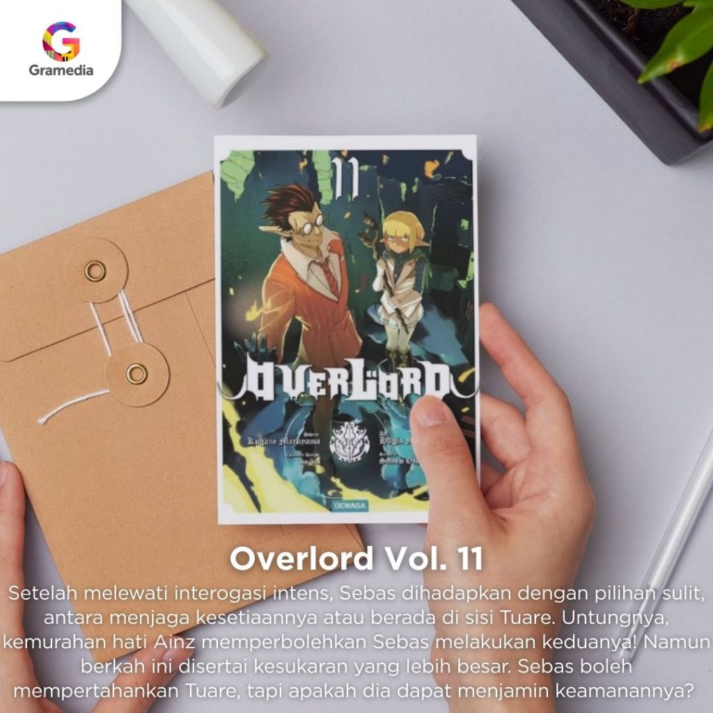 Gramedia Yogya - Overlord Vol. 11