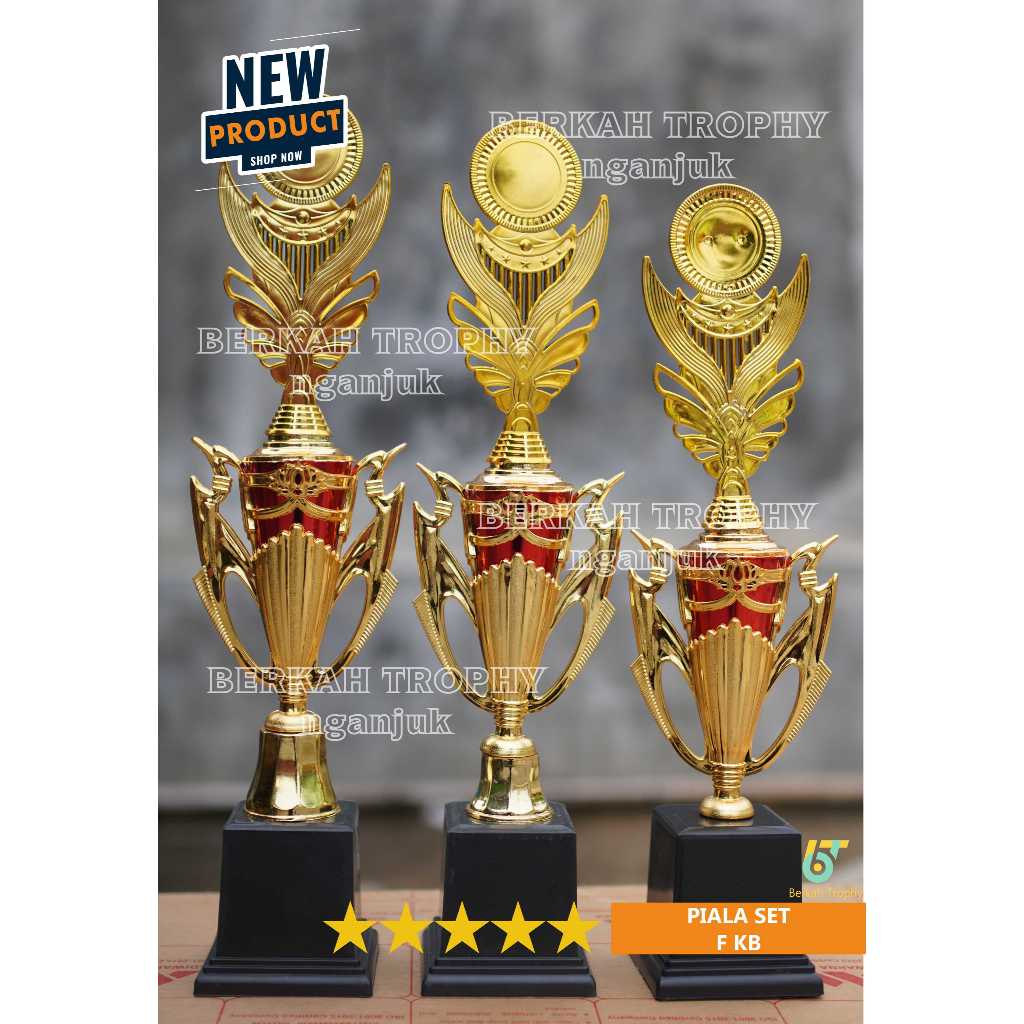 PIALA SET SEALER CUP TERATAI KECIL/PIALA SET PLASTIK/PIALA JUARA