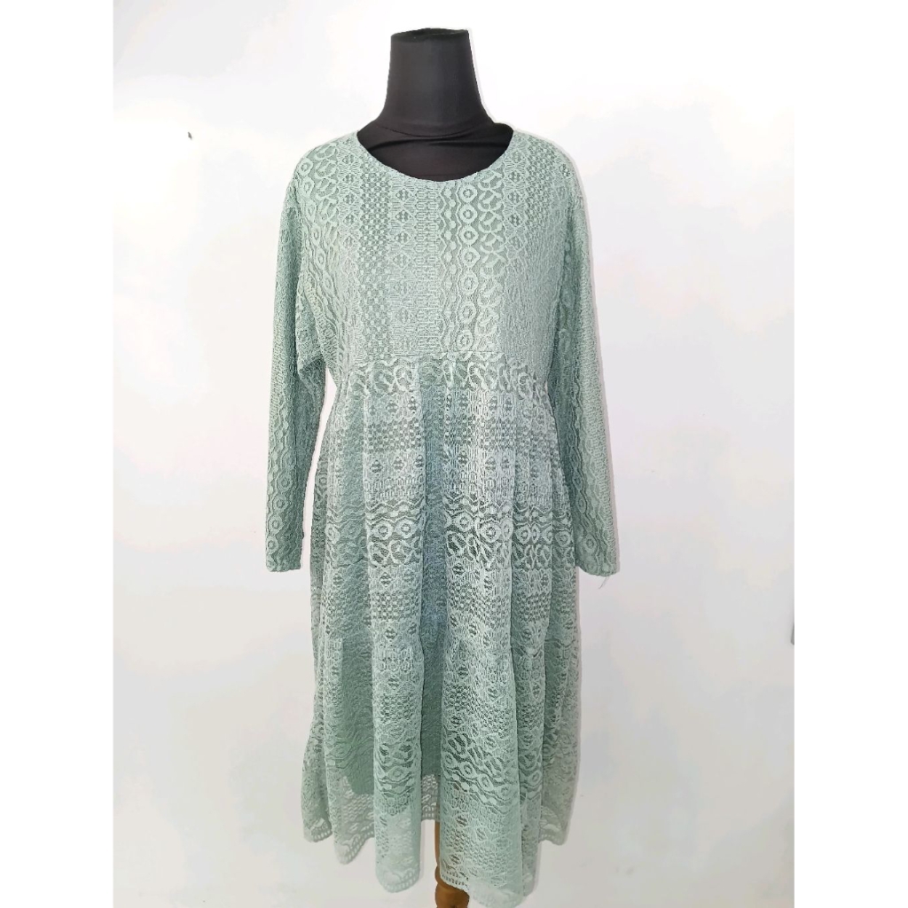 Tunik Brokat Baju Wanita Muslim Brokat