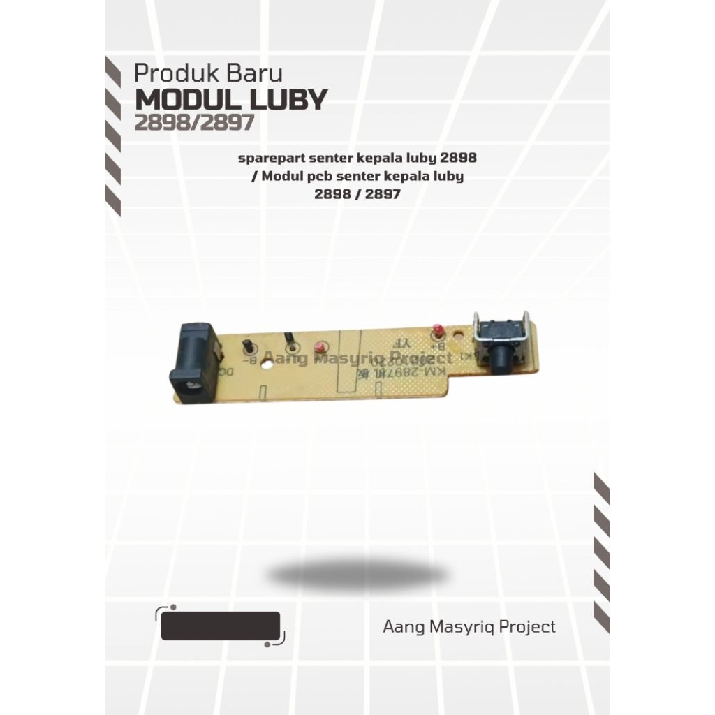 Modul senter kepala luby 2898 15Watt/ Modul pcb senter kepala luby 2898 / 2897