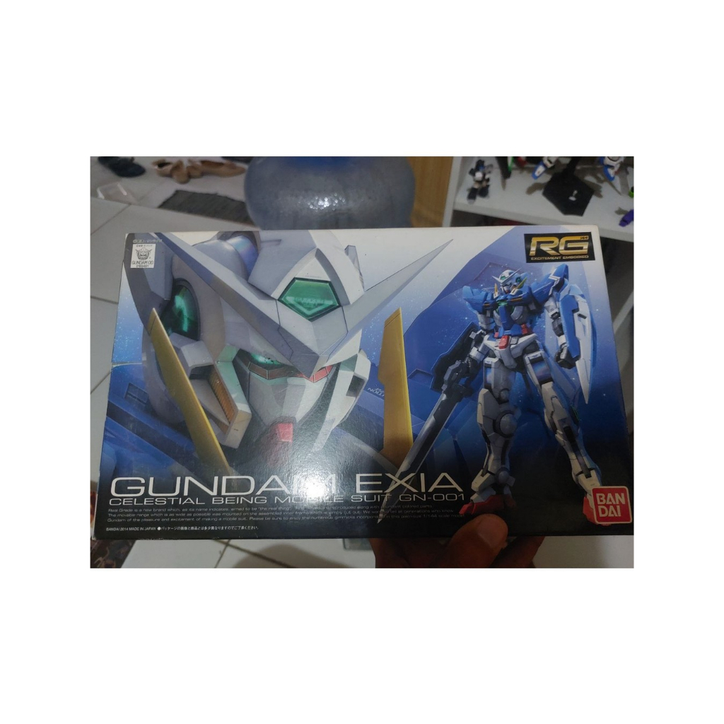 1/144 Gundam RG 00 Qant Bandai Model Kit Plastik Second