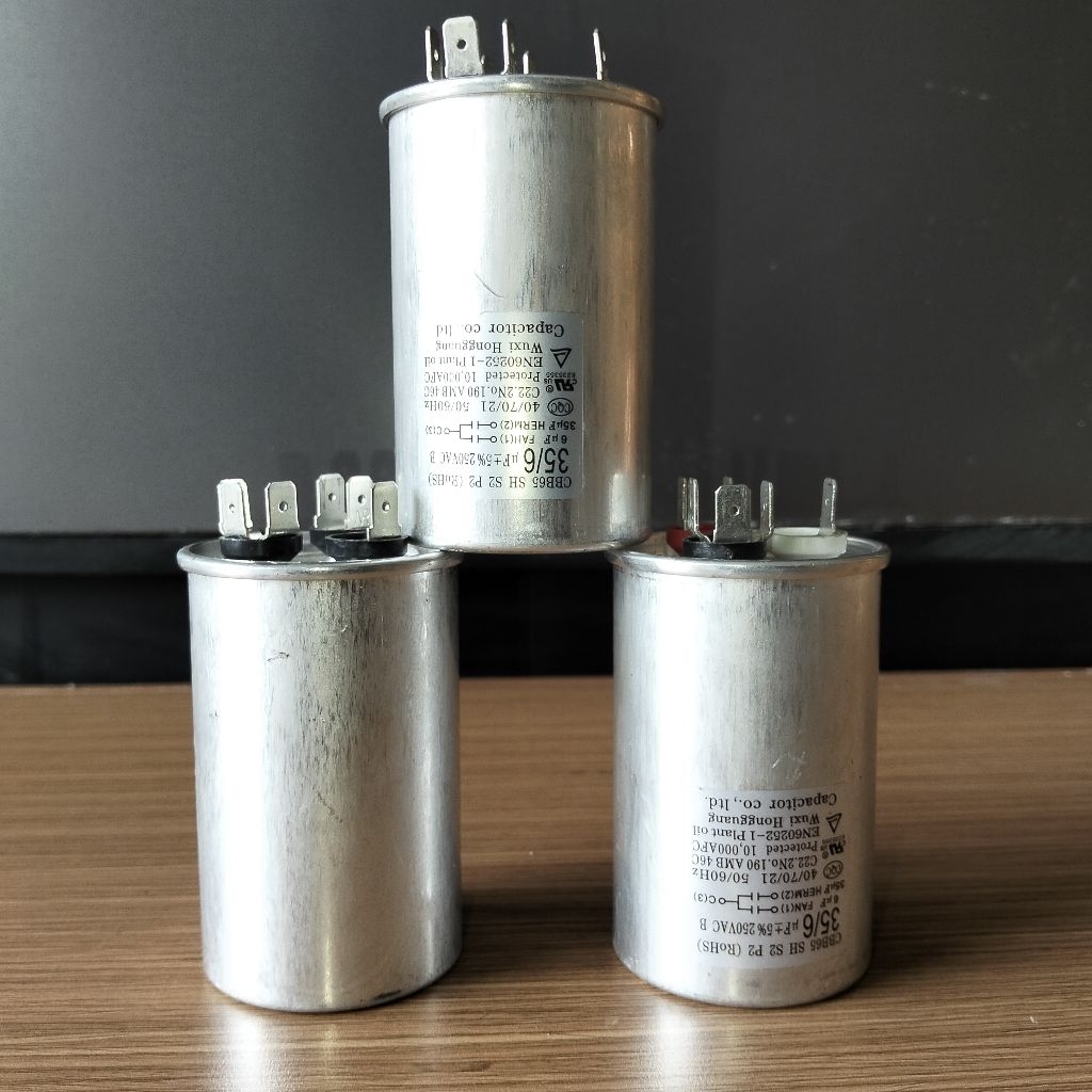 capacitor merk cbb 35 micro