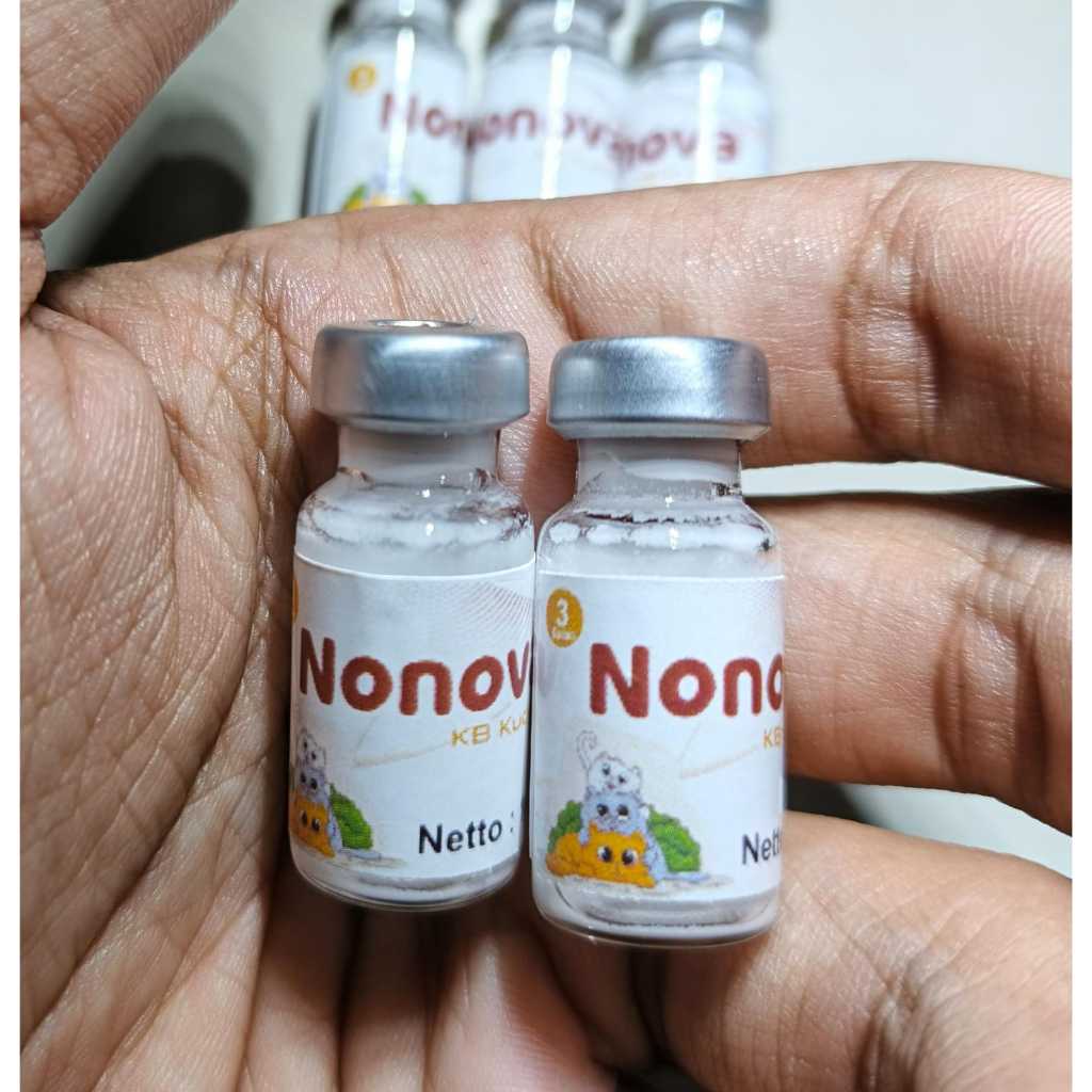 Nonova - Suntik KB Kucing 3 Bulan Free Suntikan Exp. 09 2030 ( 1 Botol Bisa Untuk 2 kucing )