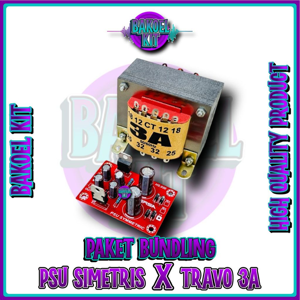 [PAKET BUNDLING] Travo 3 Amper CT 32 dan Psu Simetris ups