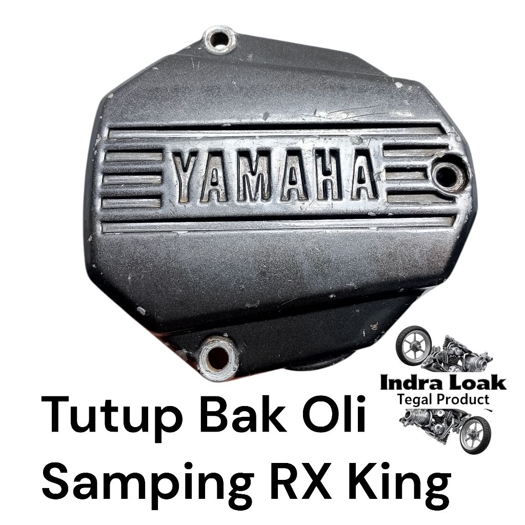 Tutup / Penutup Bak mesin Oli samping Yamaha RX King, Original Copotan Motor.