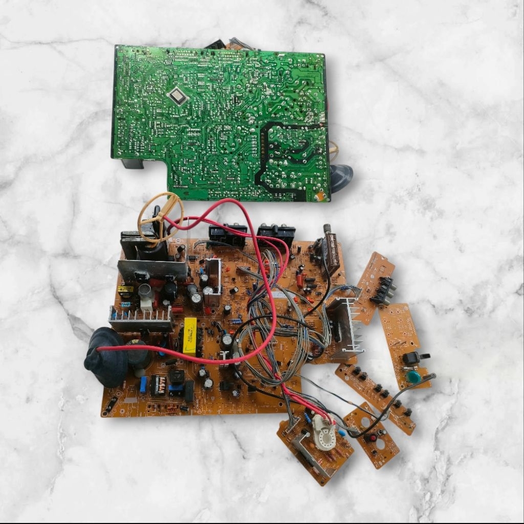 mesin tv LG 29in slim aici tempel bawah ORI copotan blum uji tes gembling