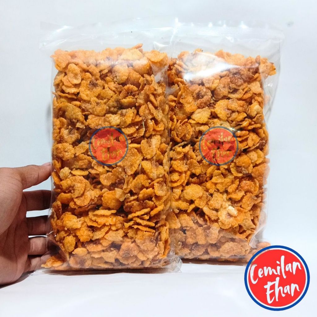 Emping Jagung - Kiloan Murah Rasa Pedas Manis / Jagung Geprek