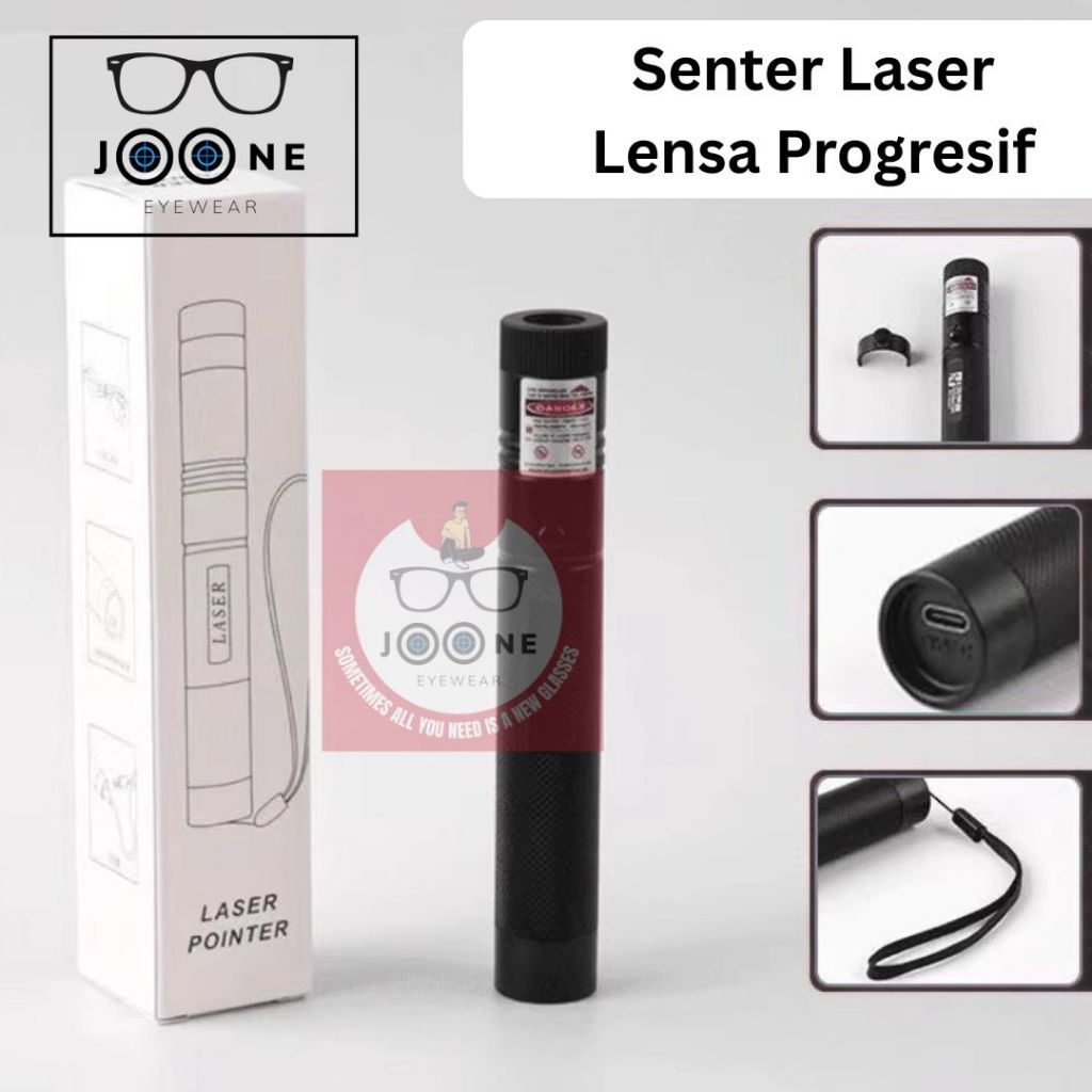 Senter Laser Lensa Progresif