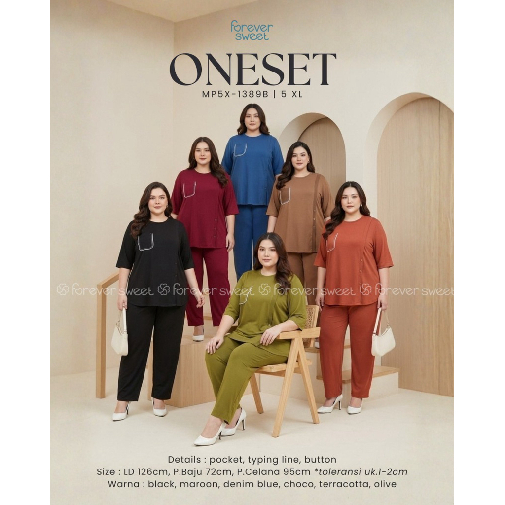FOREVER SWEET ONE SET JUMBO 5XL
