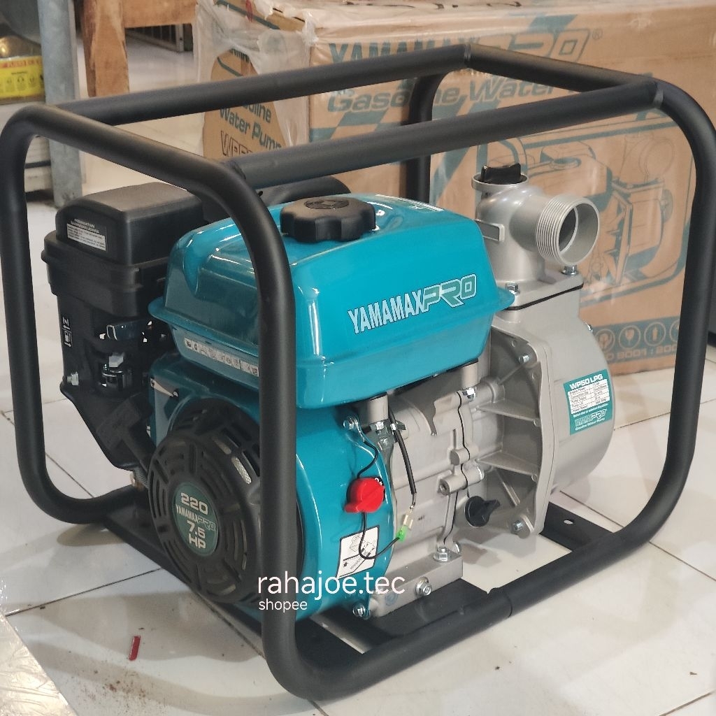 Alkon Pompa Sawah 3" LPG Mesin Alkon Gas Elpiji WP50L Yamamax 3 Inch 7,5HP