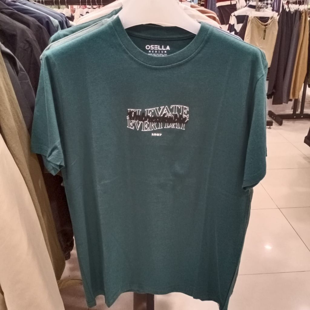 OSELLA BAJU KAOS PRIA - BAJU PRIA CASUAL - ORIGINAL