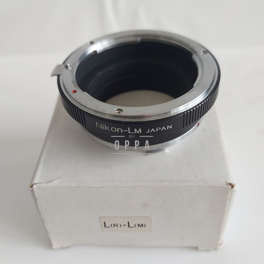 Adapter adaptor Lensa Nikon Mount to Leica M Mount Bekas 2nd