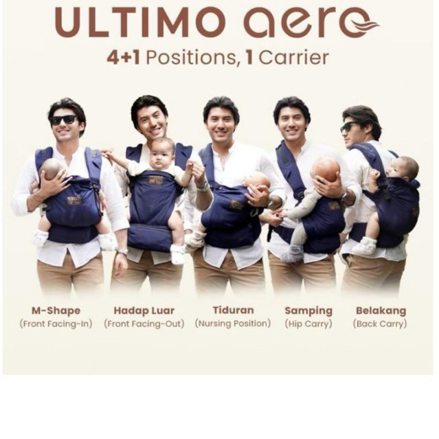 CUDDLE ME GENDONGAN ULTIMO AERO CARRIER