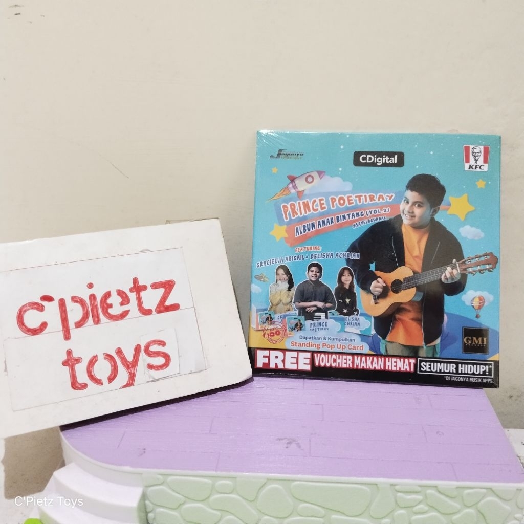 (NEW) CD KFC Album Prince Poetiray - Album Anak Bintang (Vol.2) (Sealed)