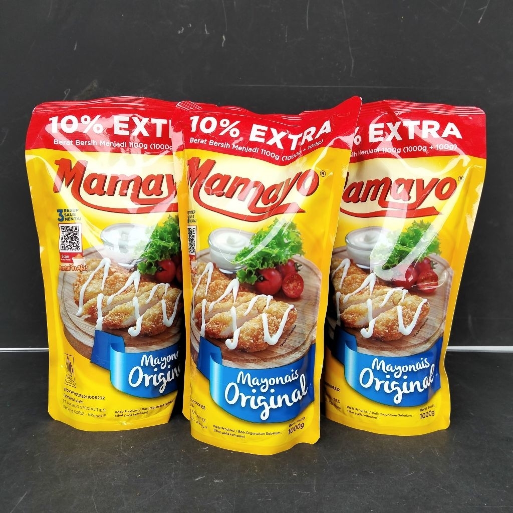 Mayonaise Mamayo 1kg ( Dus 12 Pcs ) [ Original ]