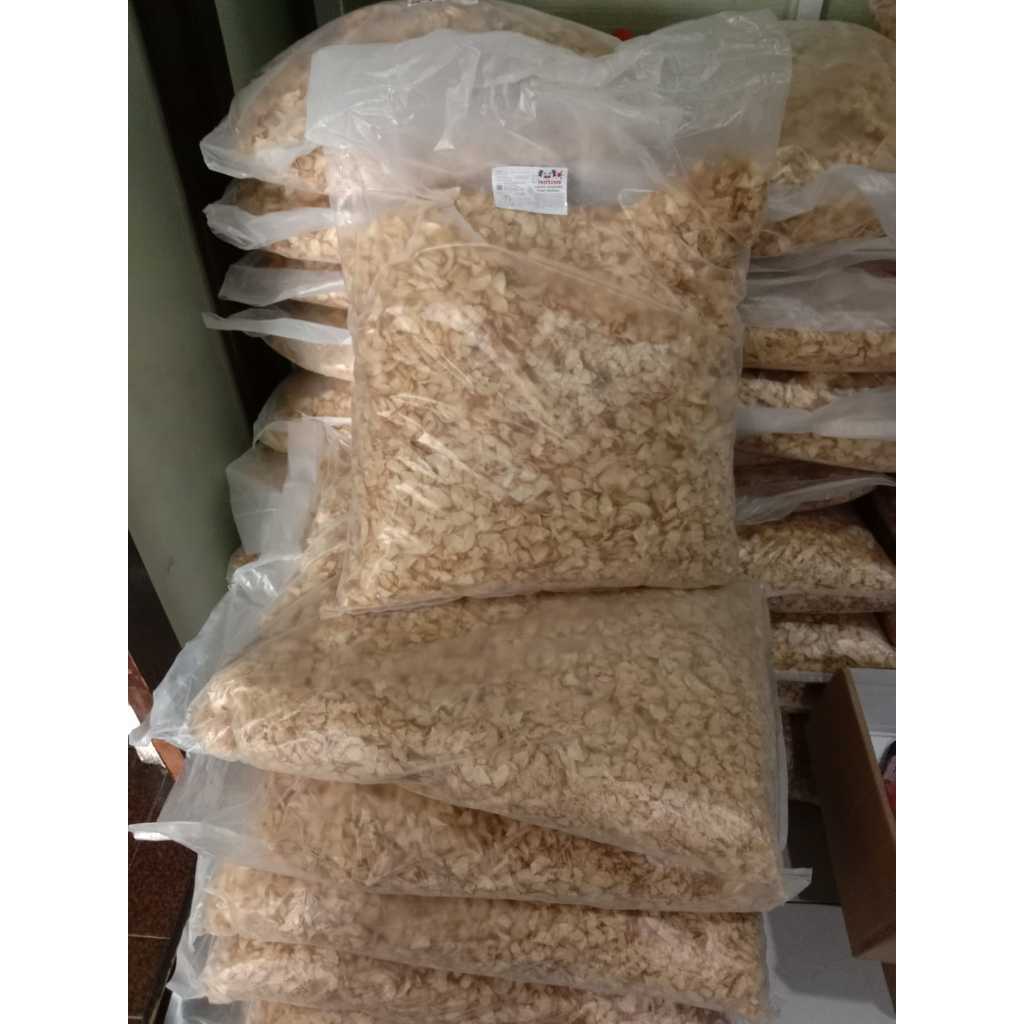 Keripik singkong patahan kusuka  Perbal ukuran bantal isi 8 kg rasa original