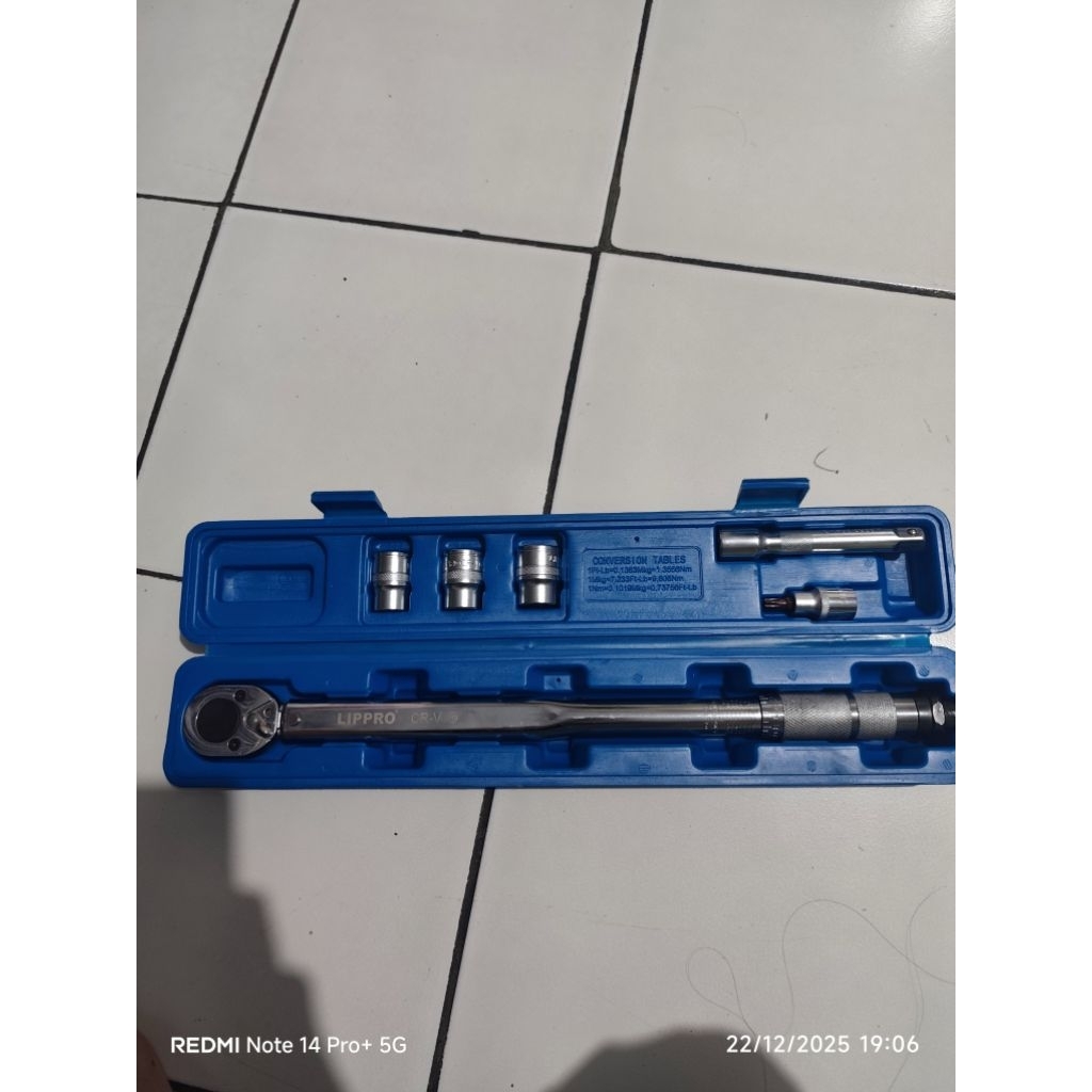 new kunci torsi lippro 28 -210nm