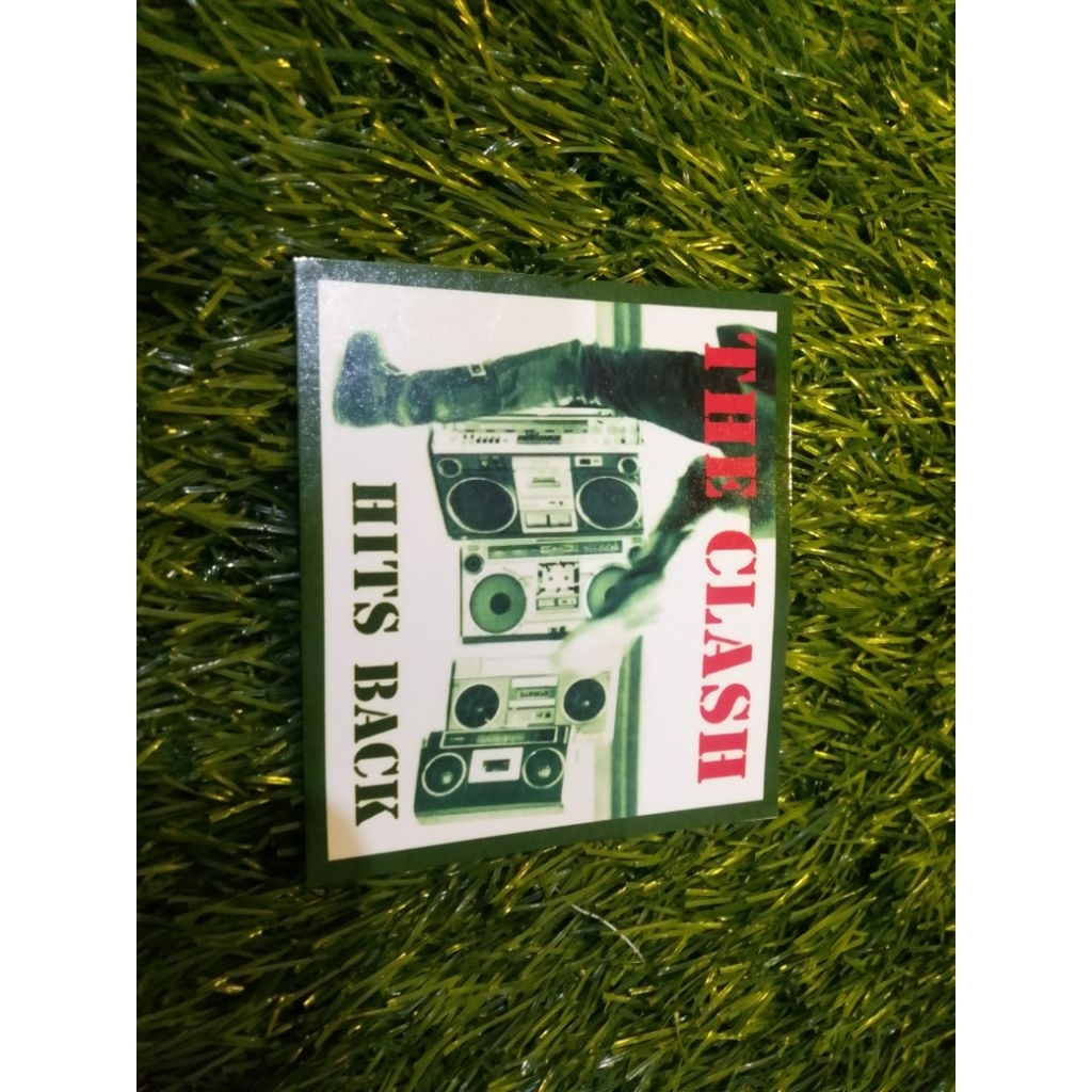 stiker vinyl the clash