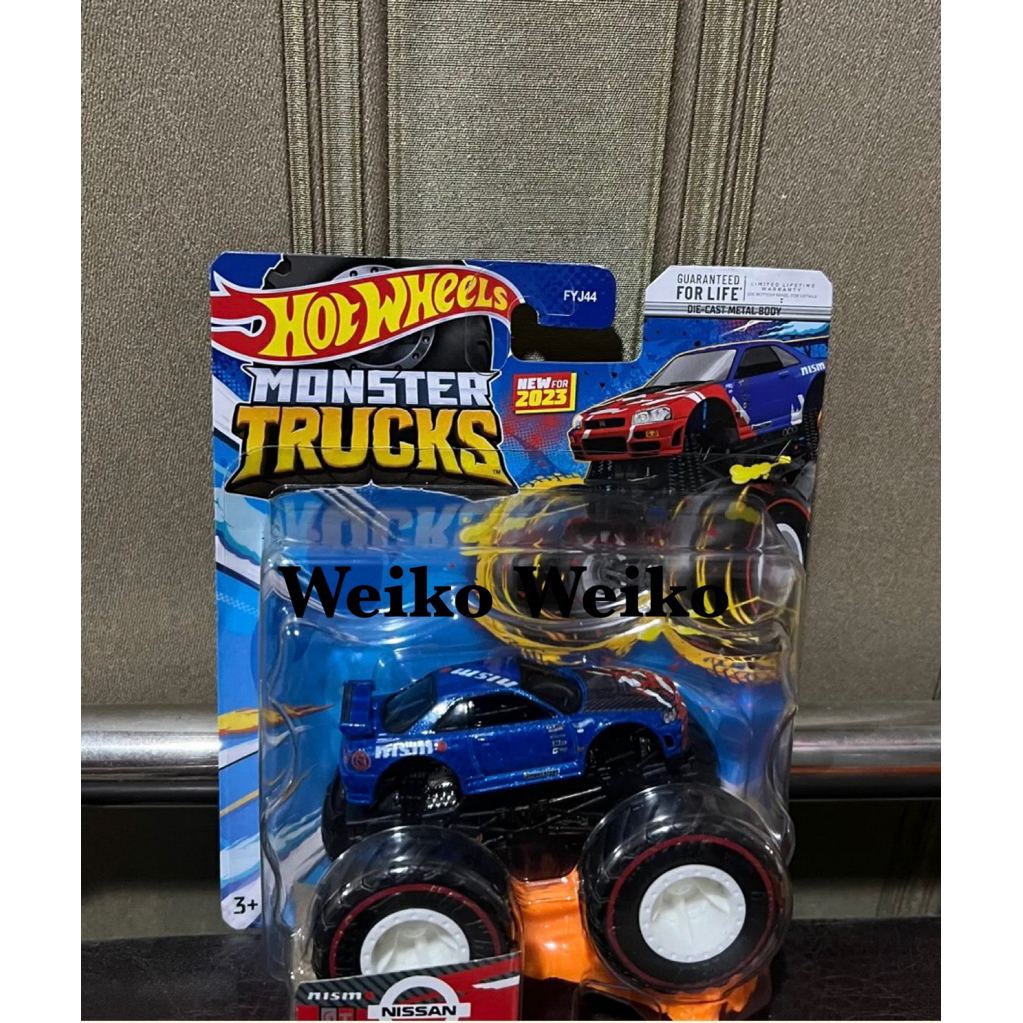 hotwheels THS monster truck nissan skyline nismo