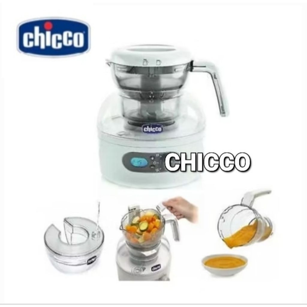 Chicco Natural Steam Cooker Mpasi Alat Mpasi Bayi
