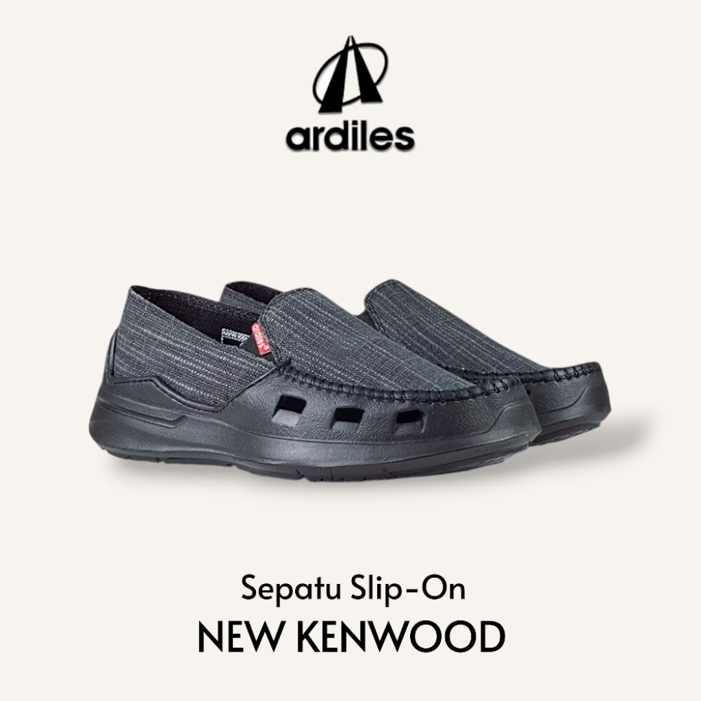 ARDILES NEW KENWOOD Sepatu Karung Sepatu Slip On Pria Ringan Original